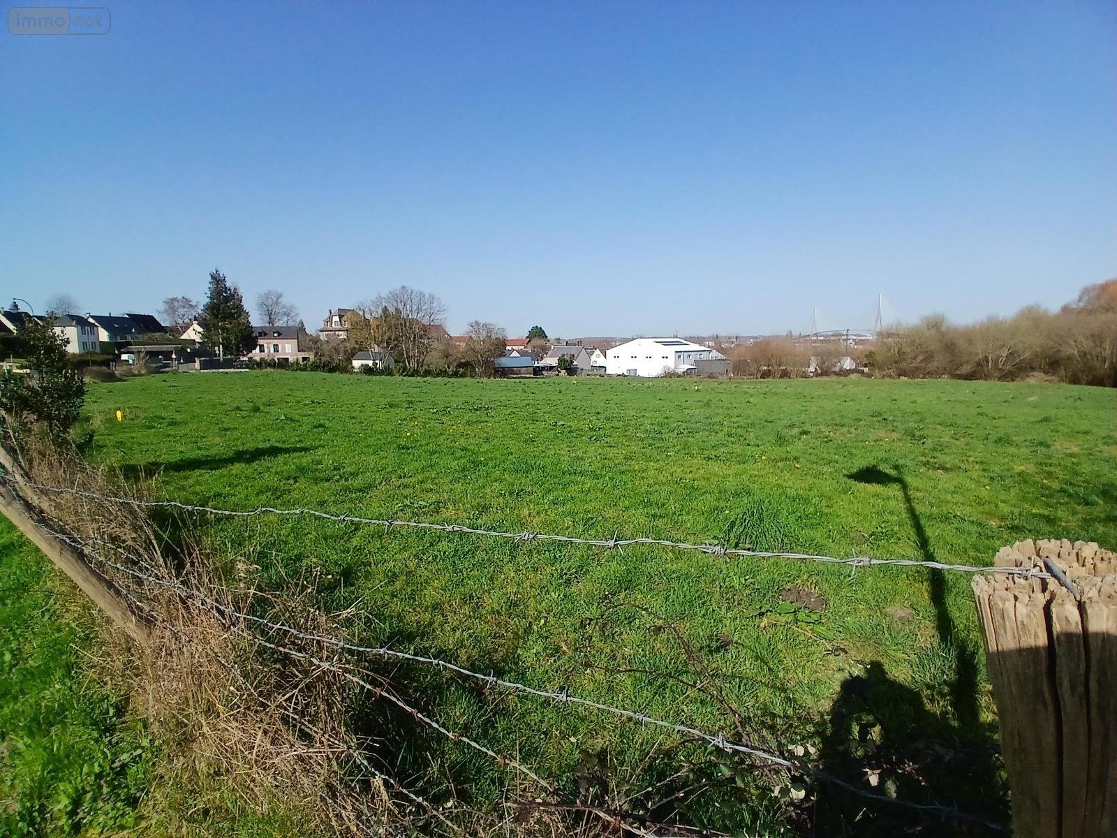 Terrain a batir a vendre La Rivière-Saint-Sauveur 14600 Calvados 1250 m2  103600 euros