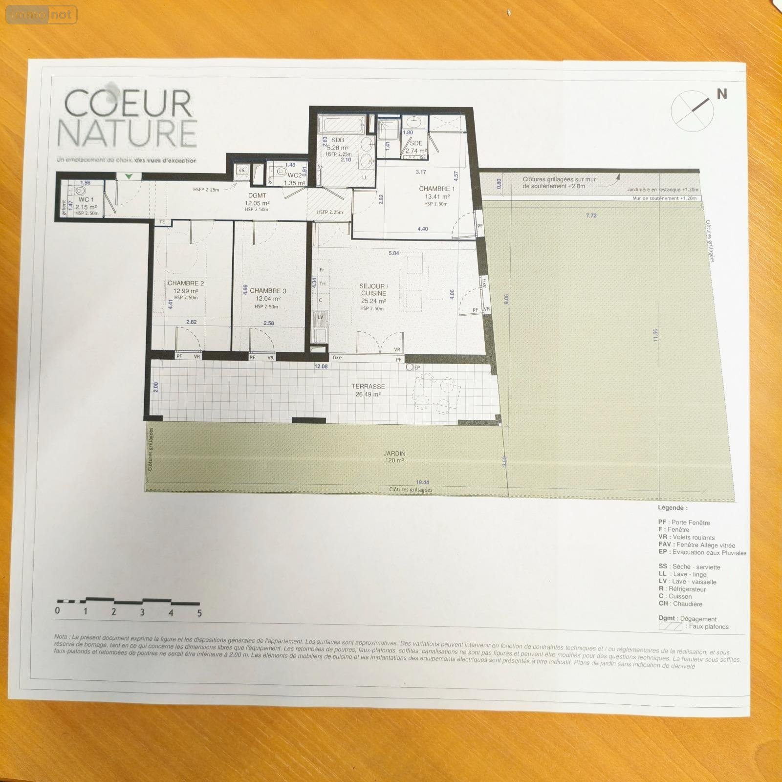 Appartement a vendre Gap 05000 Hautes-Alpes 87 m2 4 pièces 319000 euros