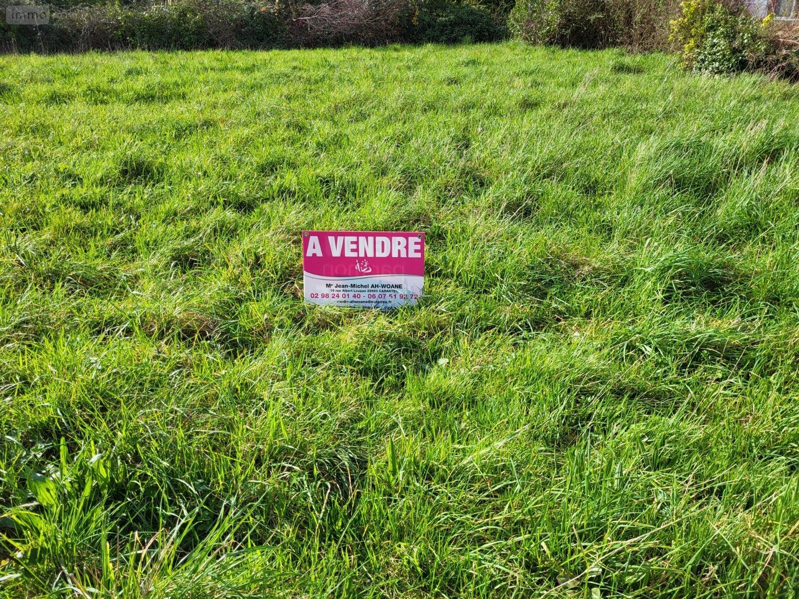 Terrain a batir a vendre Carantec 29660 Finistère 454 m2  109200 euros