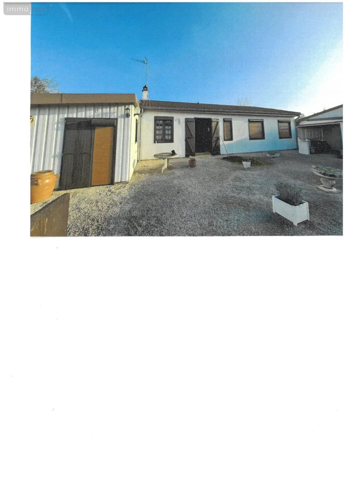 Maison a vendre Saint-Rémy 71100 Saône-et-Loire 129 m2 6 pièces 185500 euros