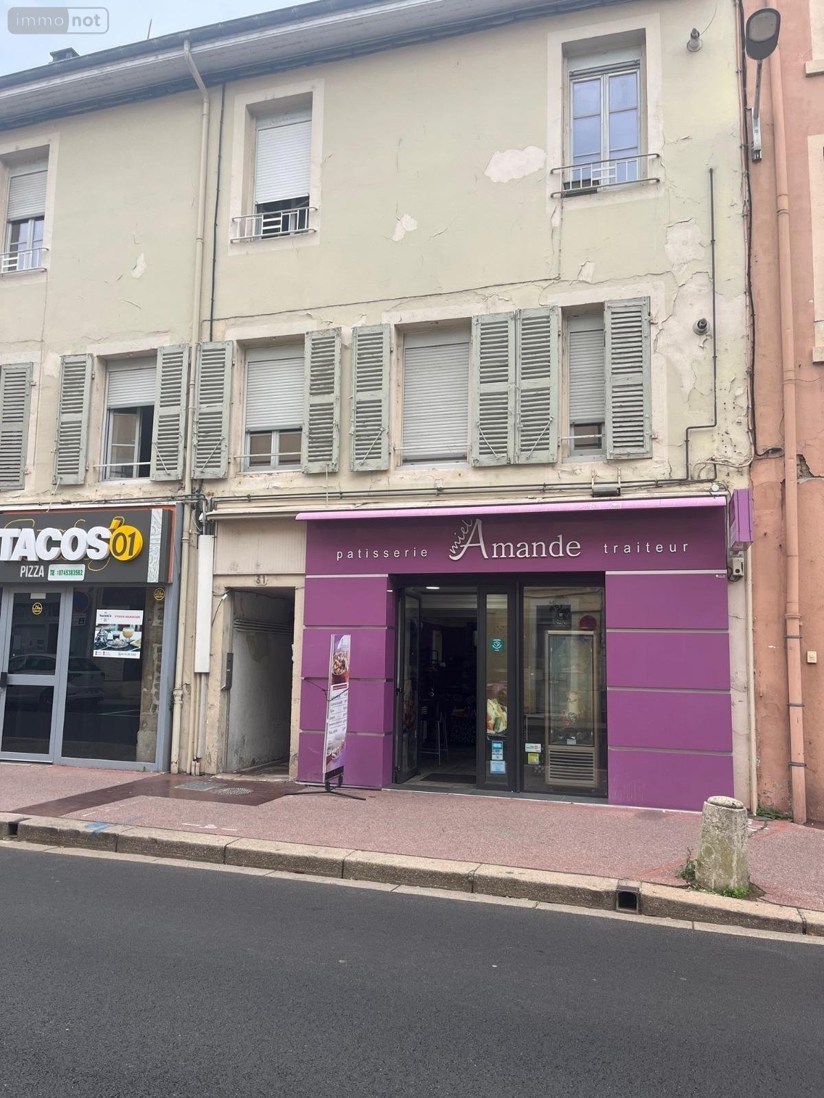 Appartement a vendre Bourg-en-Bresse 01000 Ain 55 m2 2 pièces 79000 euros