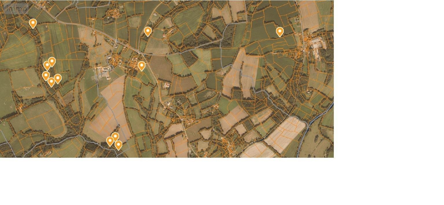 Terrains de loisirs bois etangs a vendre Lanvénégen 56320 Morbihan 3 m2  6700 euros