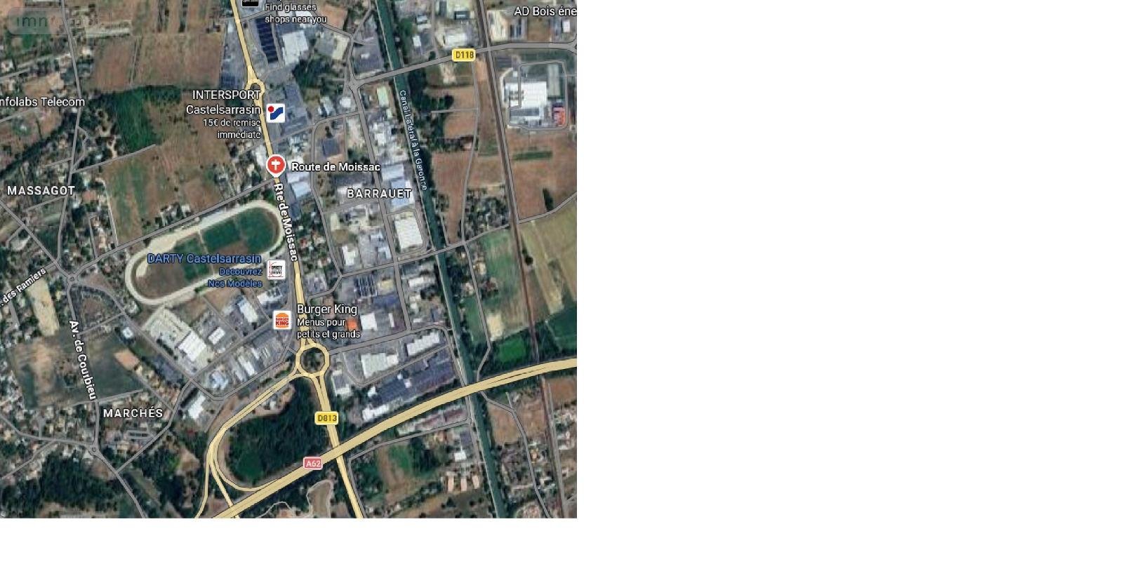 Fonds et murs commerciaux a vendre Castelsarrasin 82100 Tarn-et-Garonne 502 m2  815000 euros