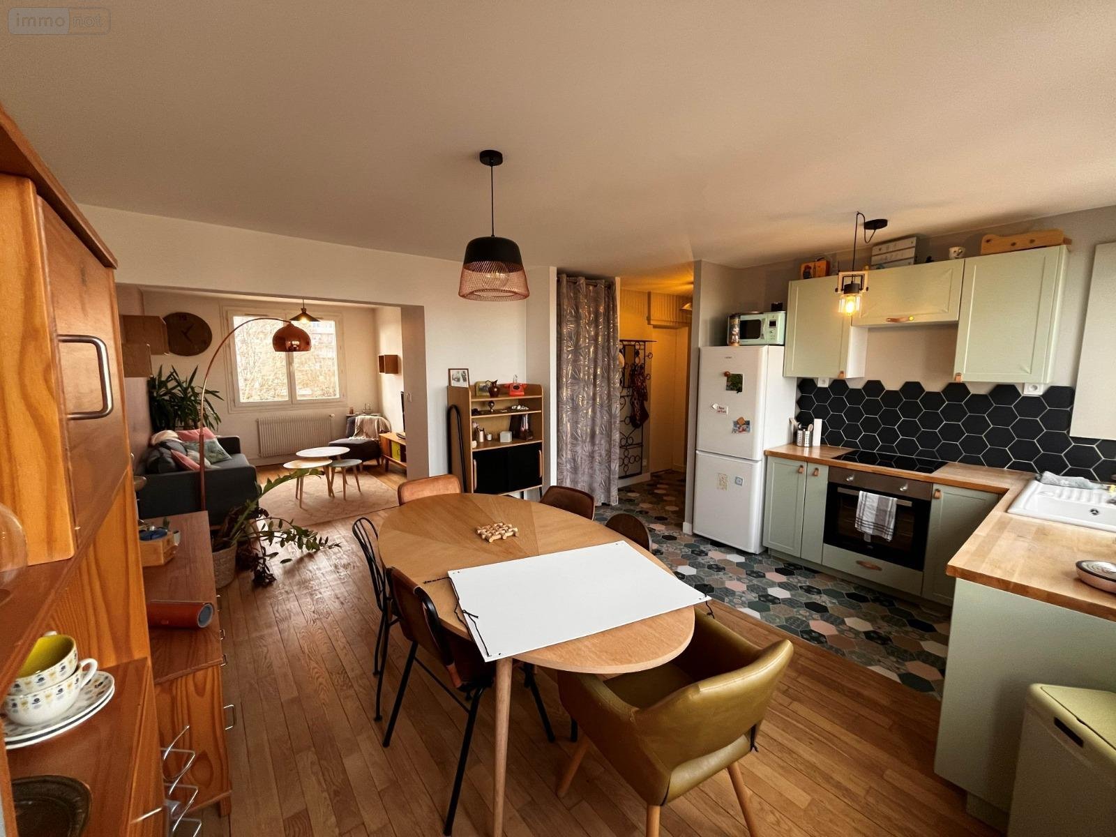 Appartement a vendre Dijon 21000 Côte-d'Or 66 m2 3 pièces 147340 euros