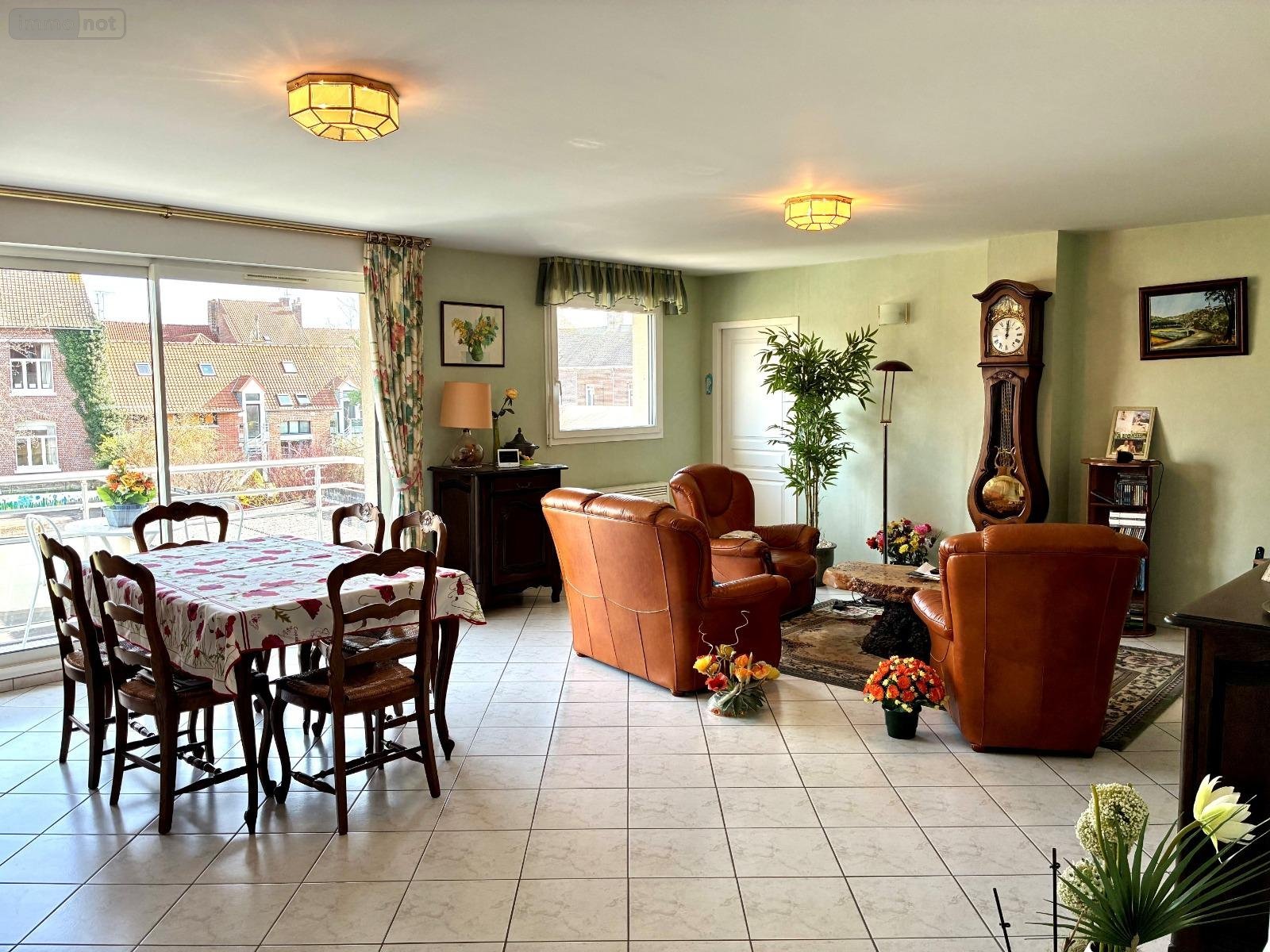 Appartement a vendre Arques 62510 Pas-de-Calais 134 m2 4 pièces 249900 euros
