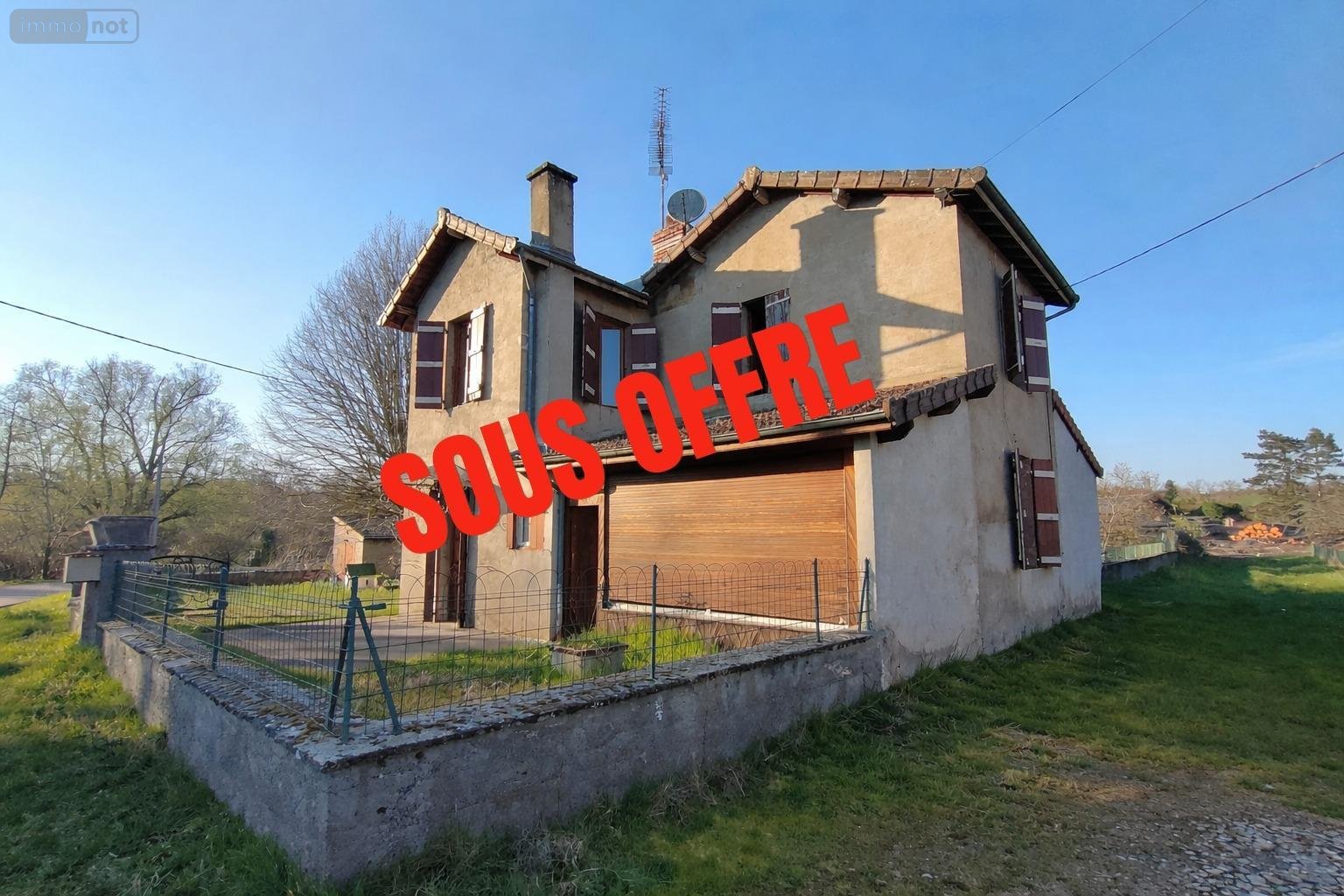 Maison a vendre La Chapelle-sous-Dun 71800 Saône-et-Loire 113 m2  49500 euros