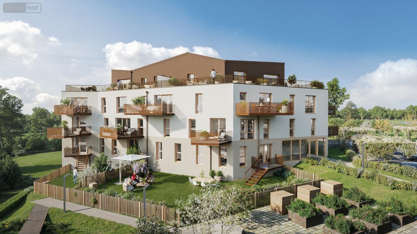 Appartement a vendre Épron 14610 Calvados 90 m2  428900 euros