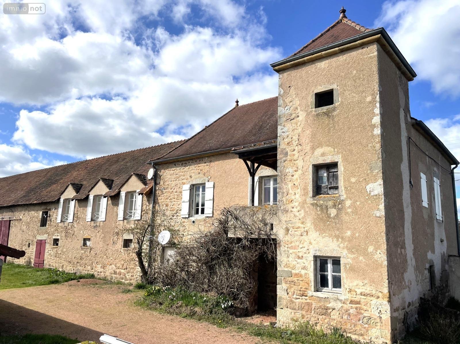 Maison a vendre Pressy-sous-Dondin 71220 Saône-et-Loire 166 m2 6 pièces 240000 euros