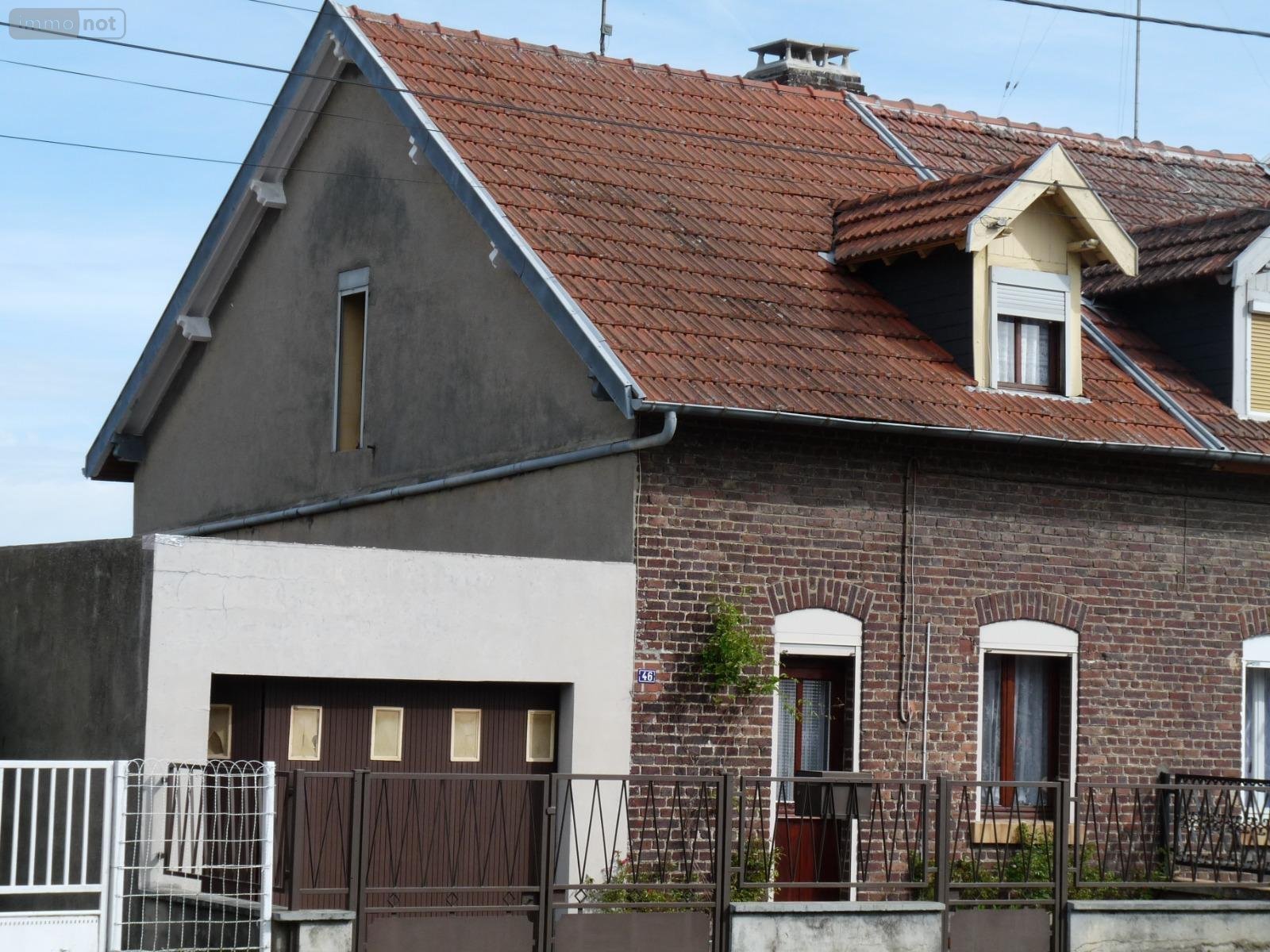 Maison a vendre Beautor 02800 Aisne 72 m2 3 pièces 64500 euros