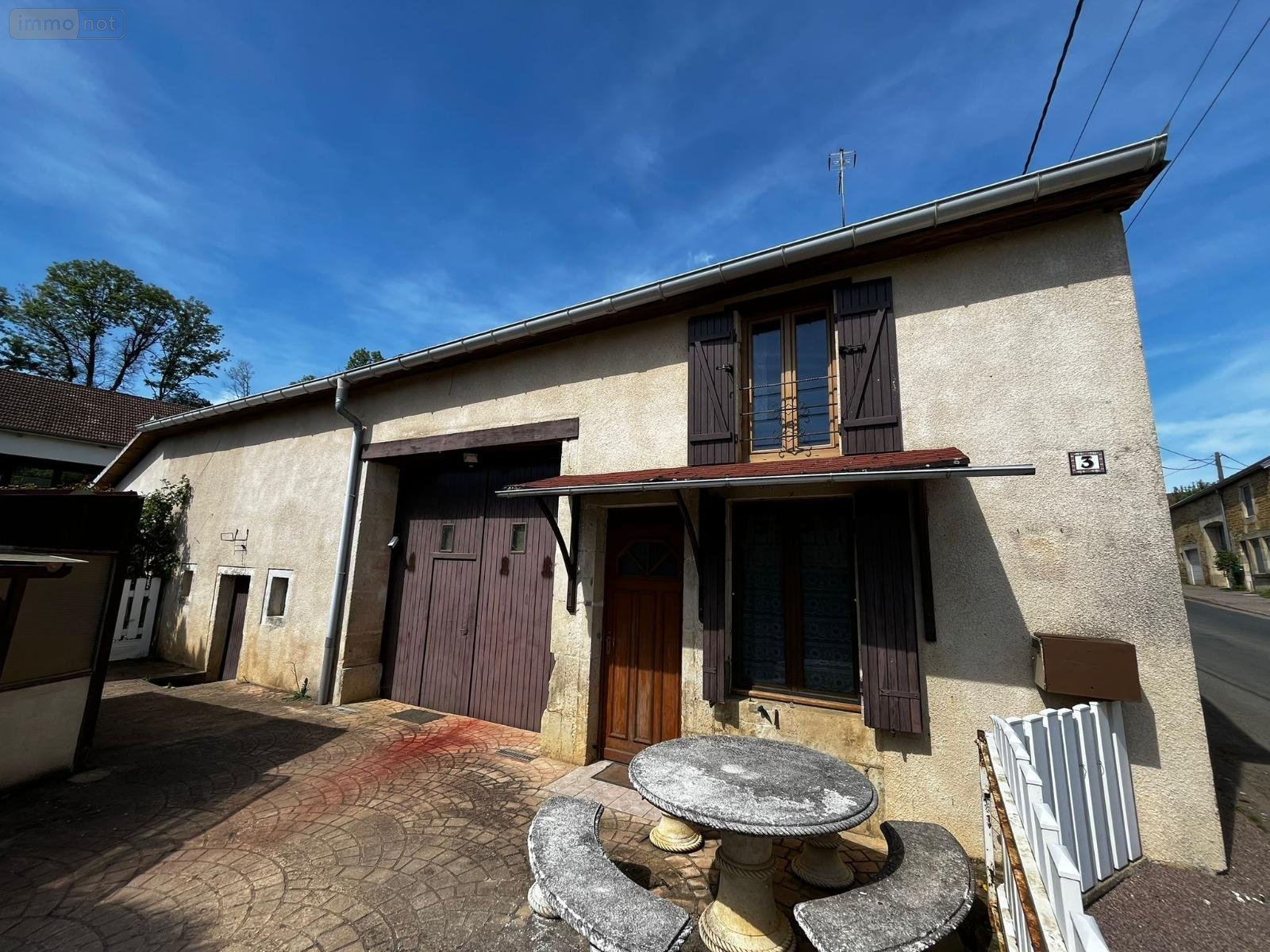Maison a vendre Lannes 52260 Haute-Marne 85 m2 4 pièces 74800 euros