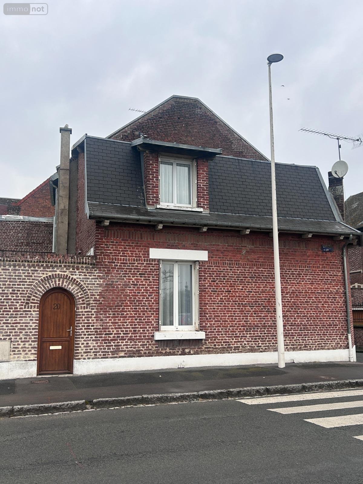 Maison a vendre Péronne 80200 Somme 72 m2 3 pièces 79570 euros