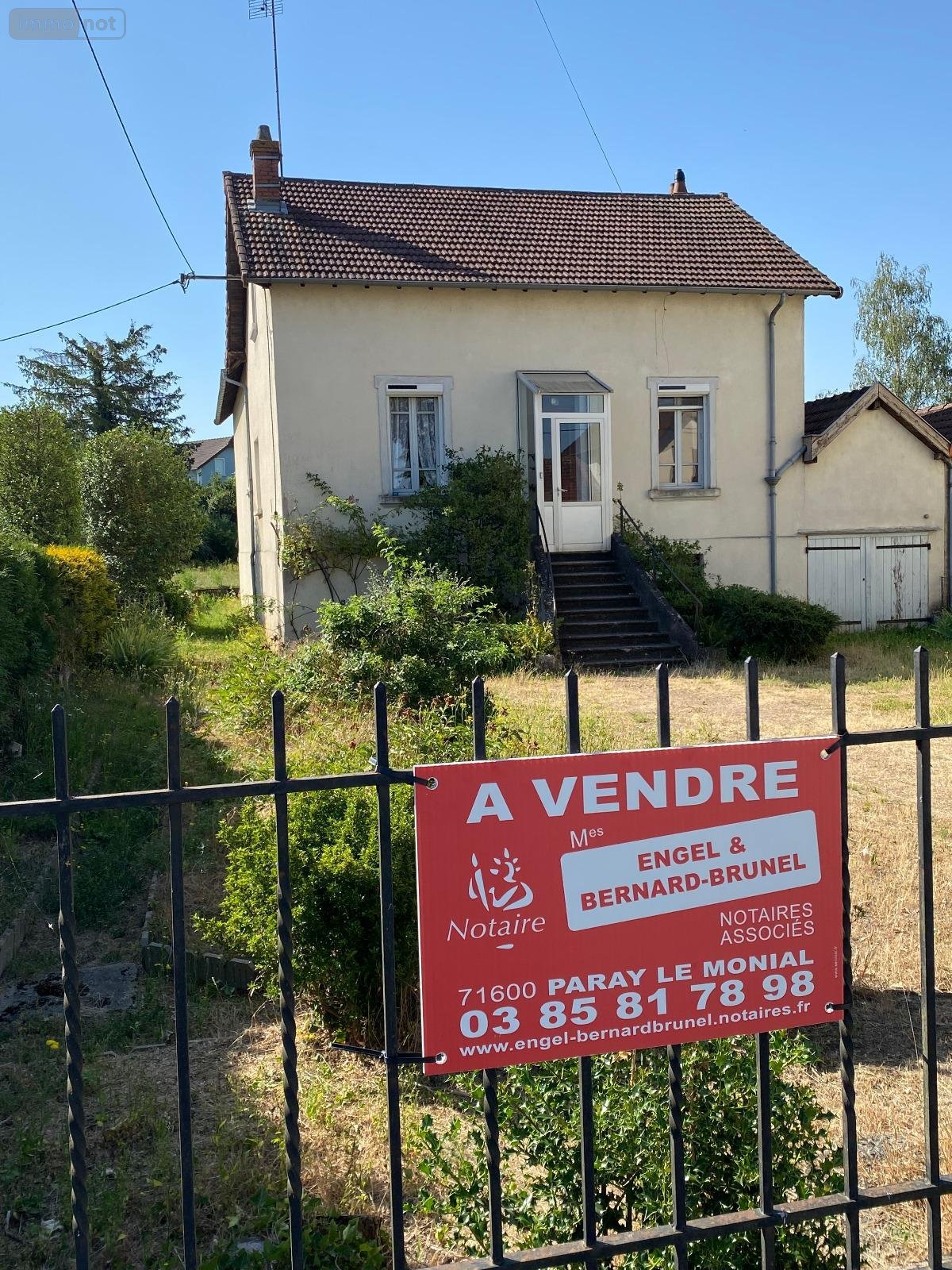 Maison a vendre Paray-le-Monial 71600 Saône-et-Loire 107 m2 5 pièces 120000 euros