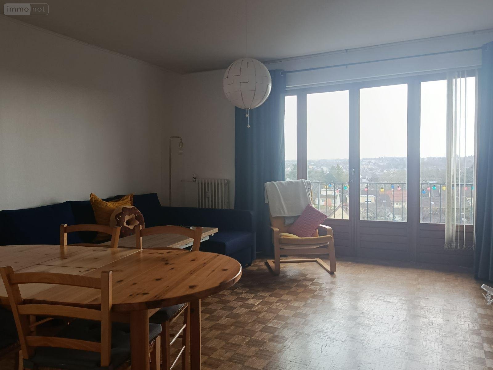 Location appartement Nogent-le-Rotrou 28400 Eure-et-Loir 65 m2 3 pièces 600 euros