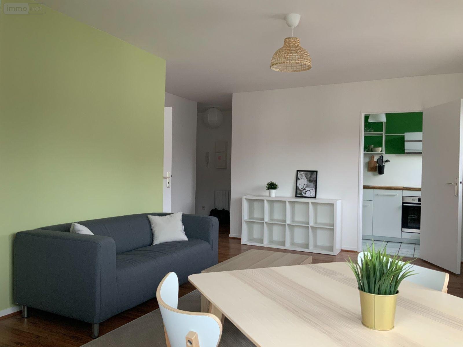 Location appartement Rouen 76000 Seine-Maritime 45 m2 2 pièces 645 euros