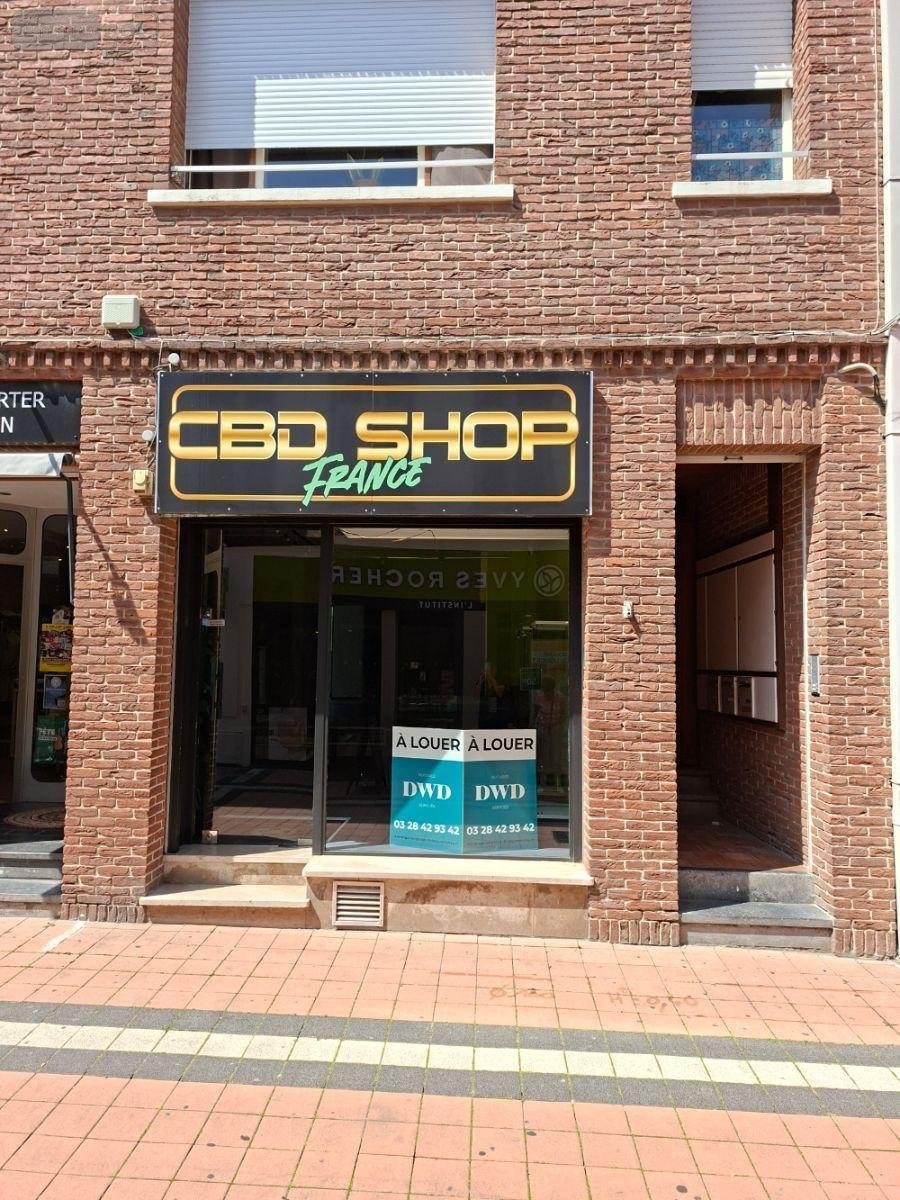 Location fonds et murs commerciaux Hazebrouck 59190 Nord 48 m2  980 euros