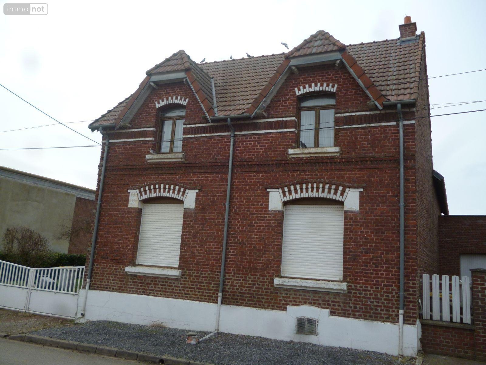 Maison à vendre NeuvilleBourjonval 62124 PasdeCalais 8 pièces 177