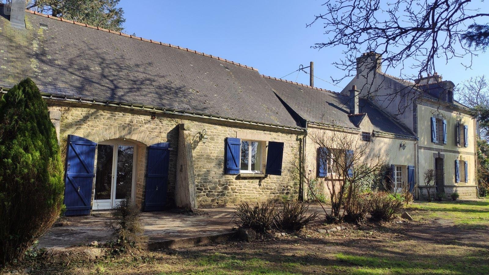 Maison a vendre Pluméliau-Bieuzy 56930 Morbihan 206 m2 7 pièces 243800 euros