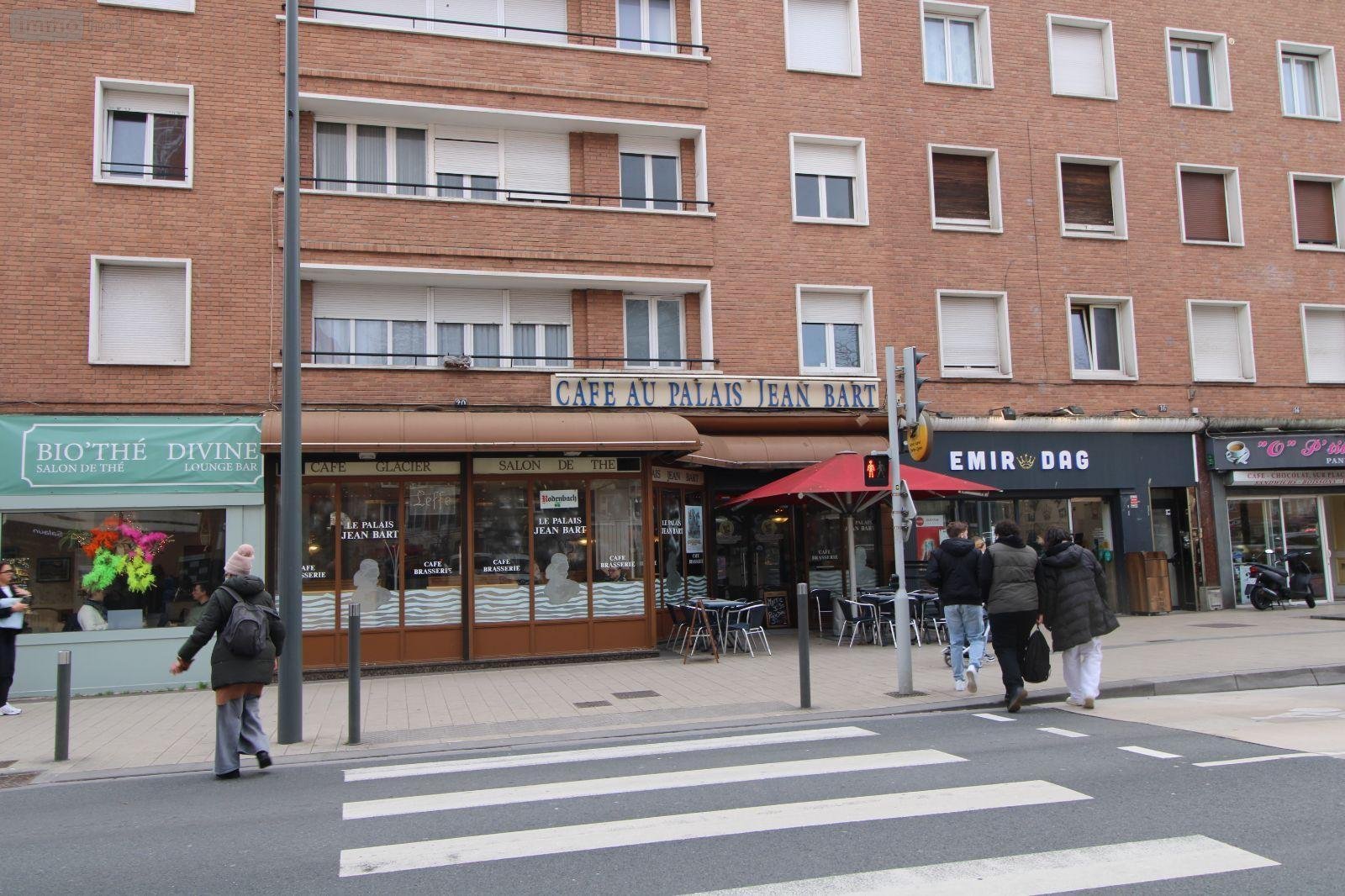 Fonds et murs commerciaux a vendre Dunkerque 59140 Nord 96 m2  210000 euros