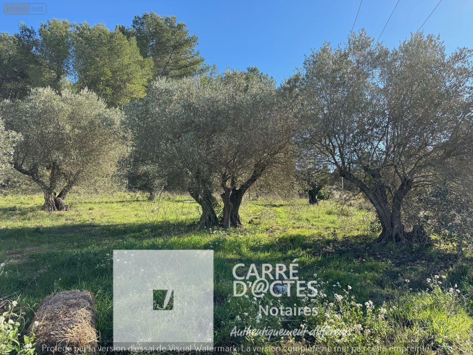 Terrain a batir a vendre Caveirac 30820 Gard 484 m2  163000 euros