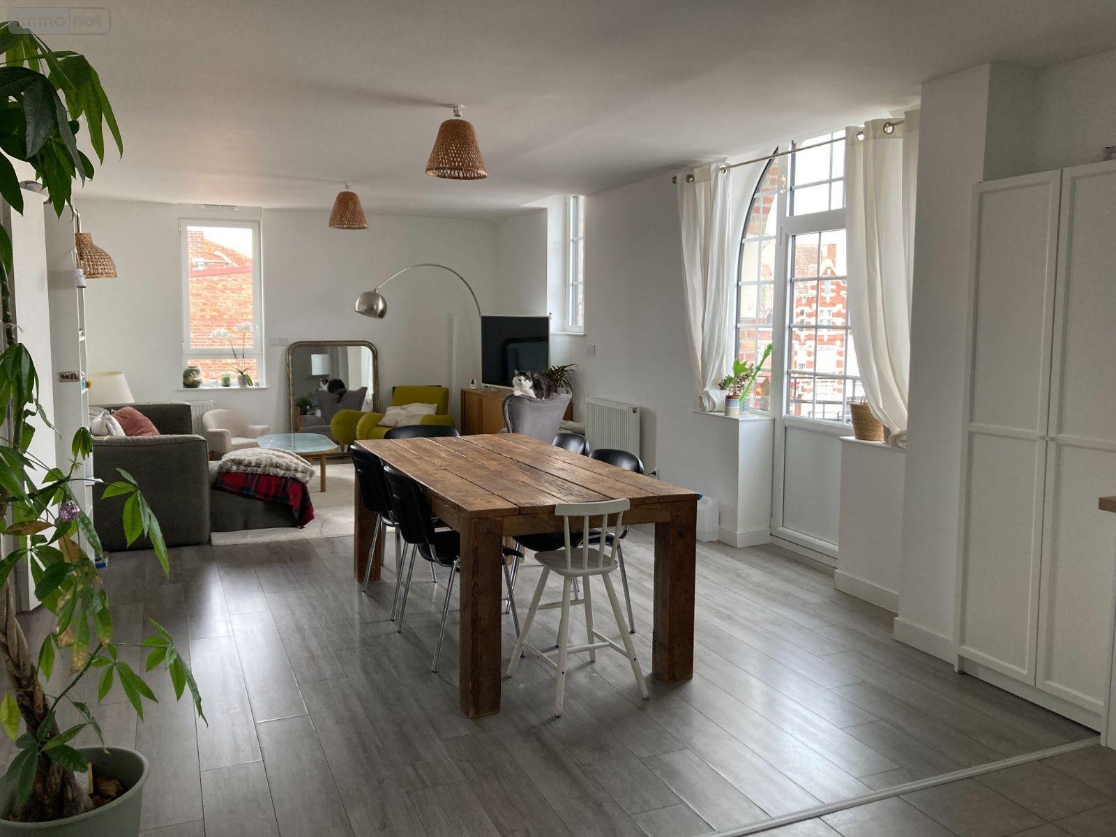 Location appartement Merville 59660 Nord 123 m2 6 pièces 757 euros