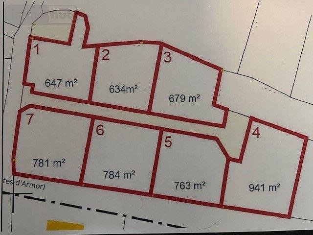 Terrain a batir a vendre Saint-Thual 35190 Ille-et-Vilaine 679 m2  86352 euros