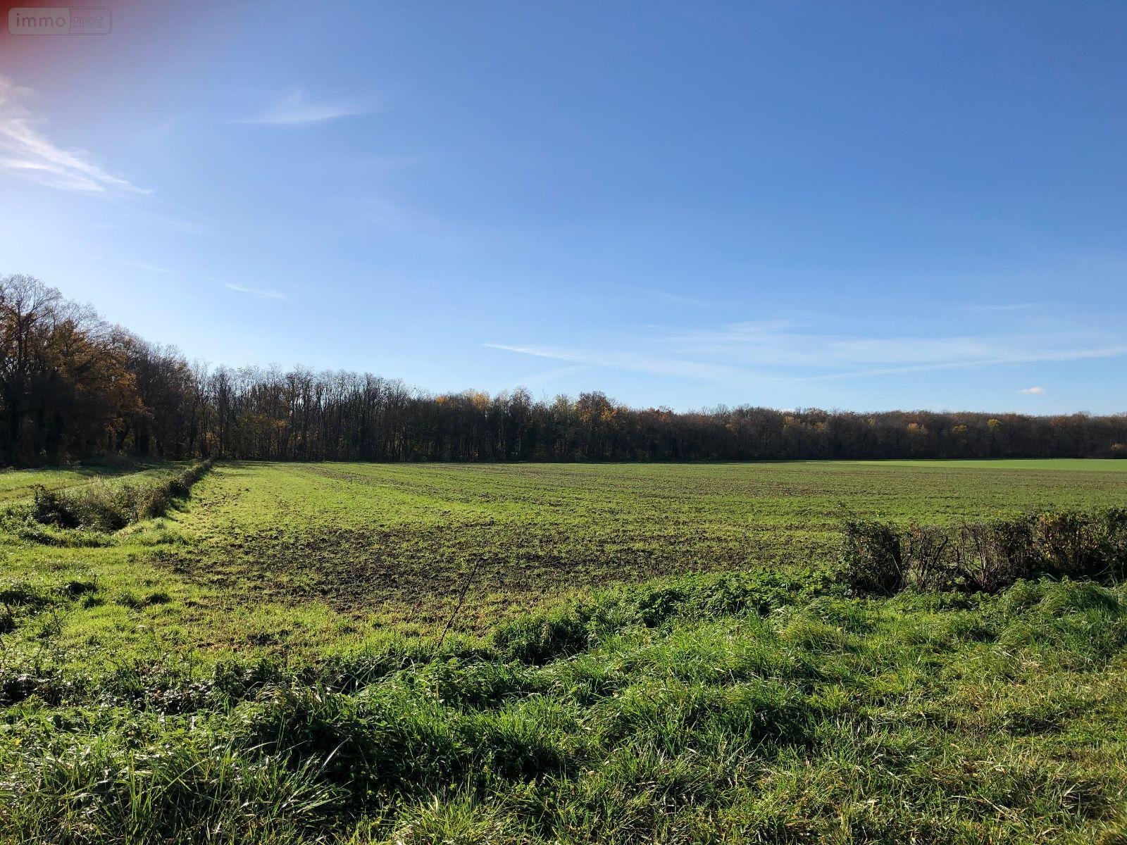 Terrains de loisirs bois etangs a vendre Farges-lès-Chalon 71150 Saône-et-Loire 20860 m2  22500 euros