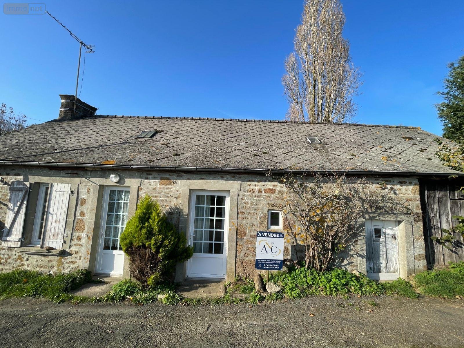 Maison a vendre Brétignolles-le-Moulin 53110 Mayenne 40 m2 3 pièces 47700 euros