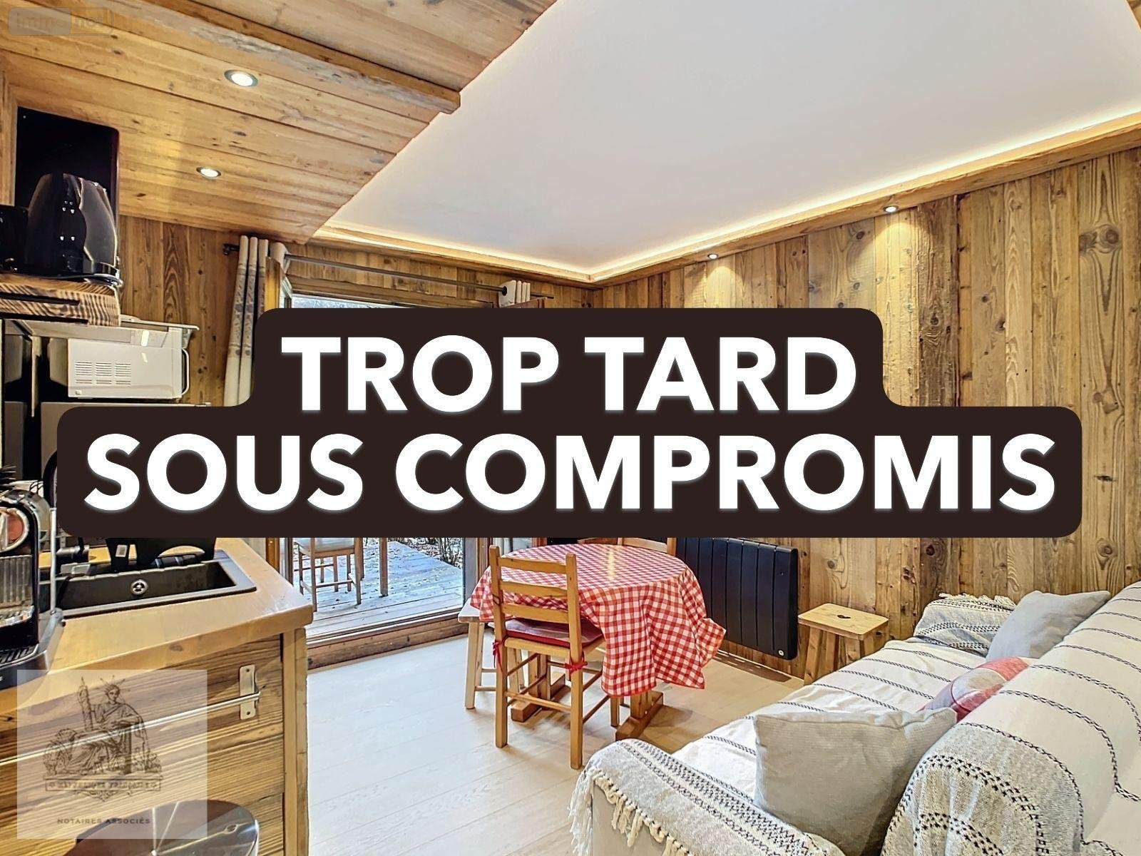 Appartement a vendre Megève 74120 Haute-Savoie 25 m2 1 pièce 180000 euros