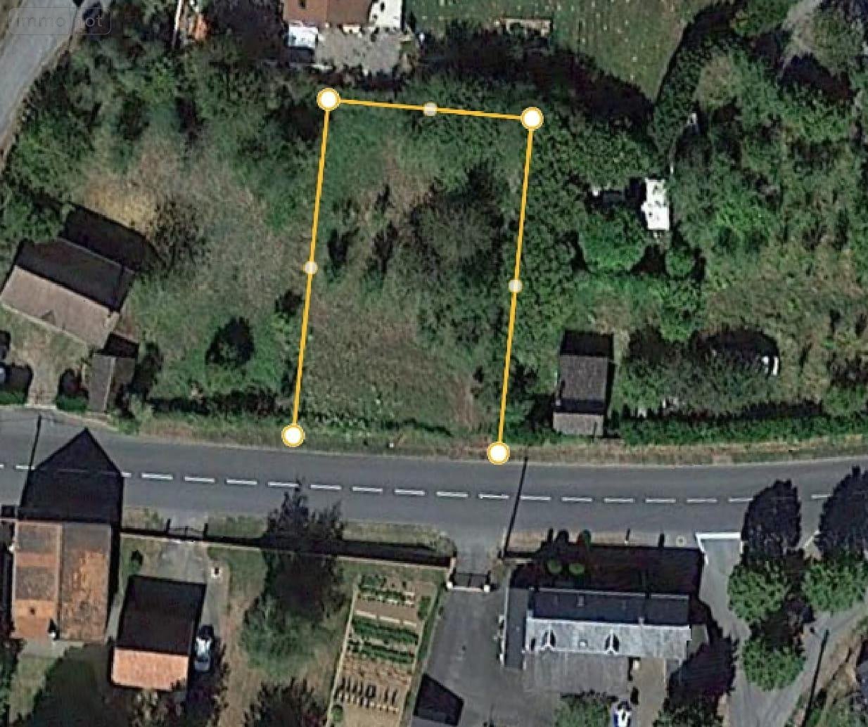 Terrain a batir a vendre Cluis 36340 Indre 993 m2  8596 euros