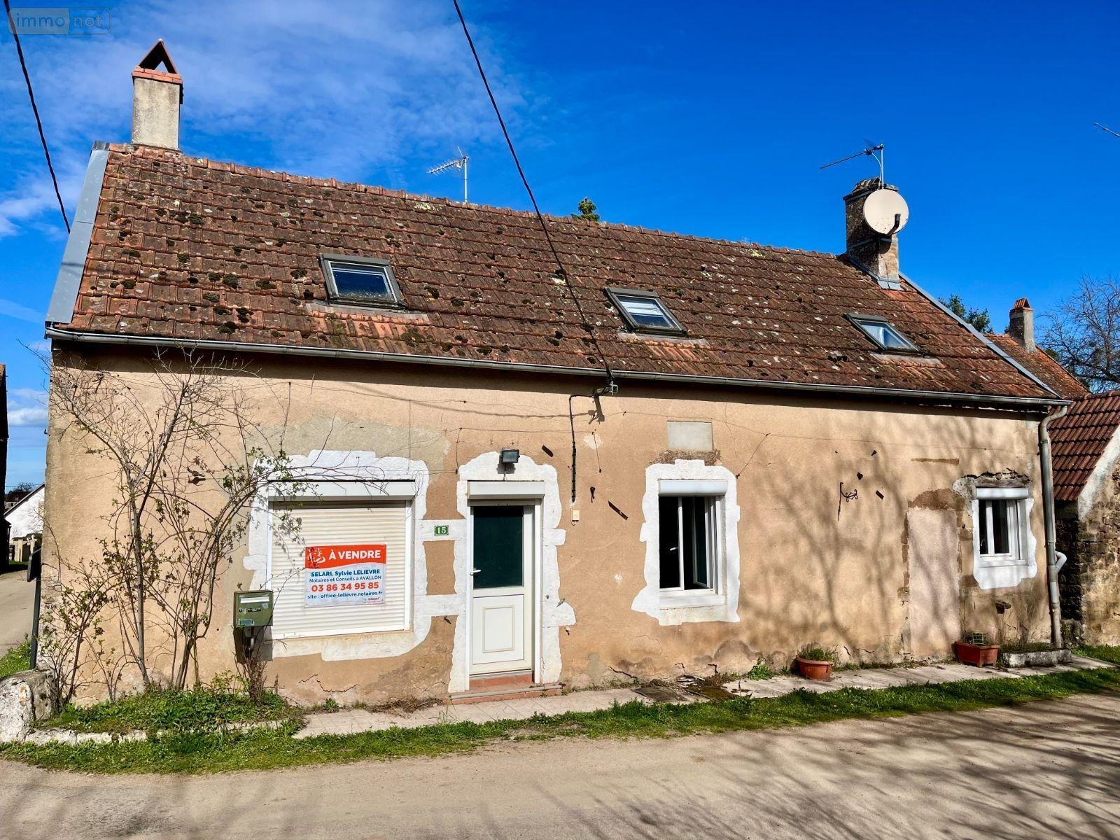 Maison a vendre Sainte-Magnance 89420 Yonne 77 m2 4 pièces 26000 euros