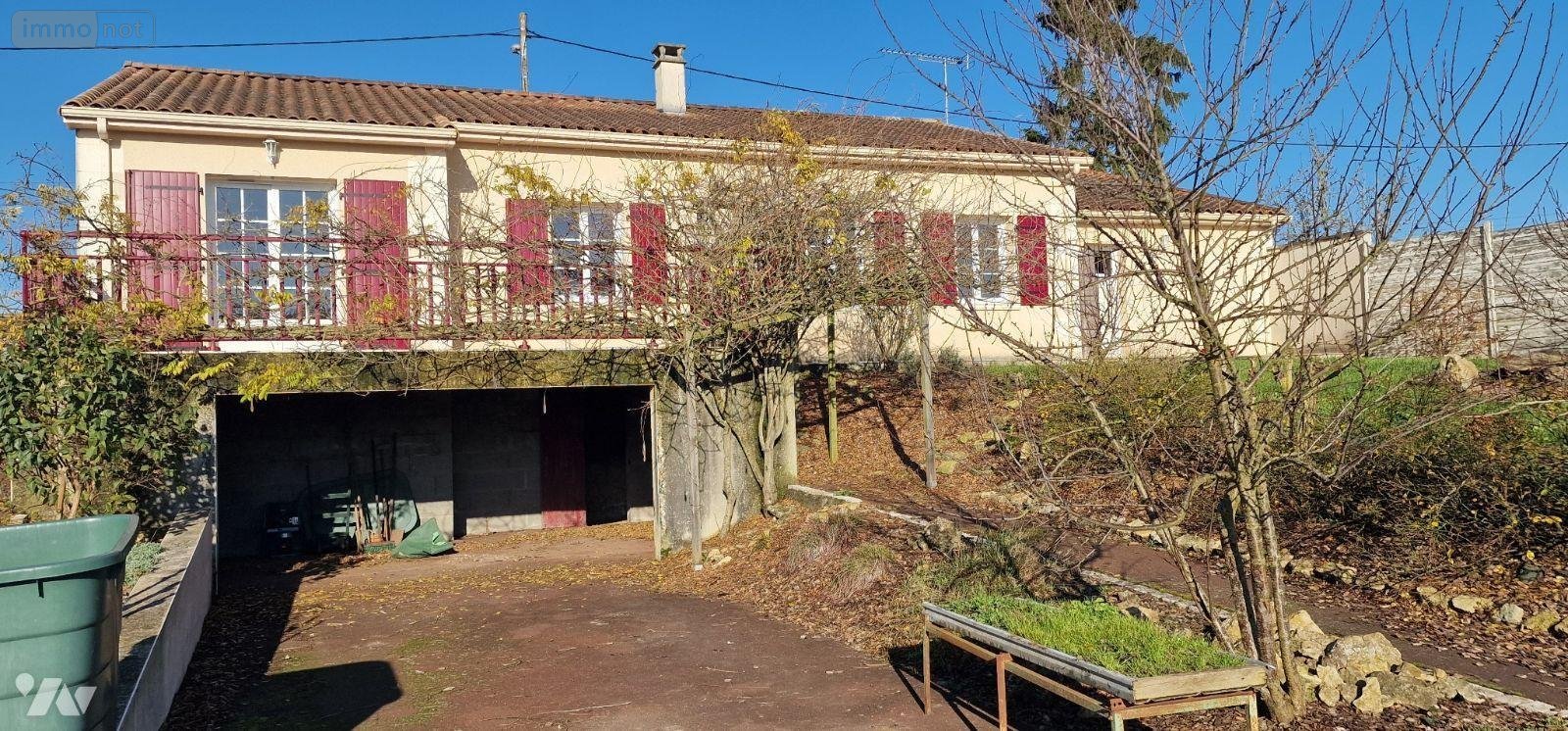Maison a vendre Pas-de-Jeu 79100 Deux-Sèvres 110 m2 3 pièces 206000 euros