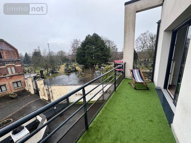 Appartement a vendre La Madeleine 59110 Nord 61 m2  210000 euros
