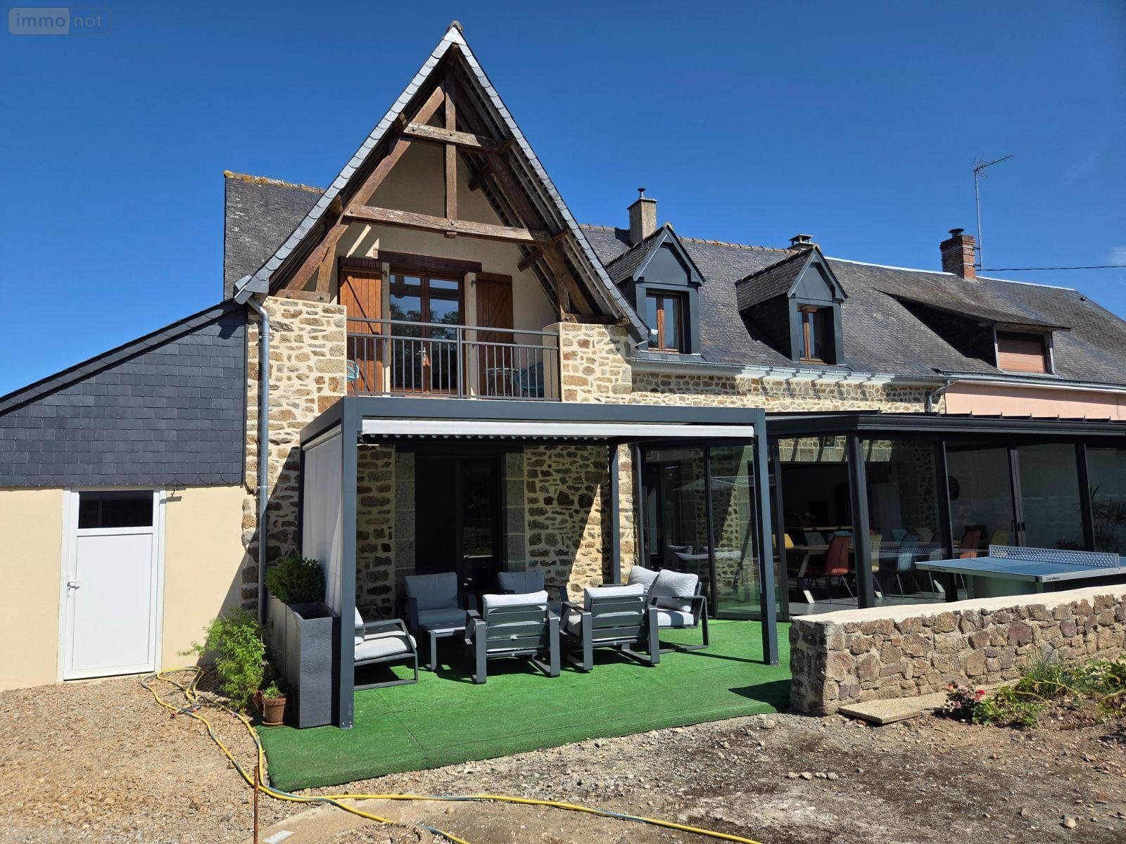 Maison a vendre Saint-Fraimbault-de-Prières 53300 Mayenne 146 m2 6 pièces 244400 euros