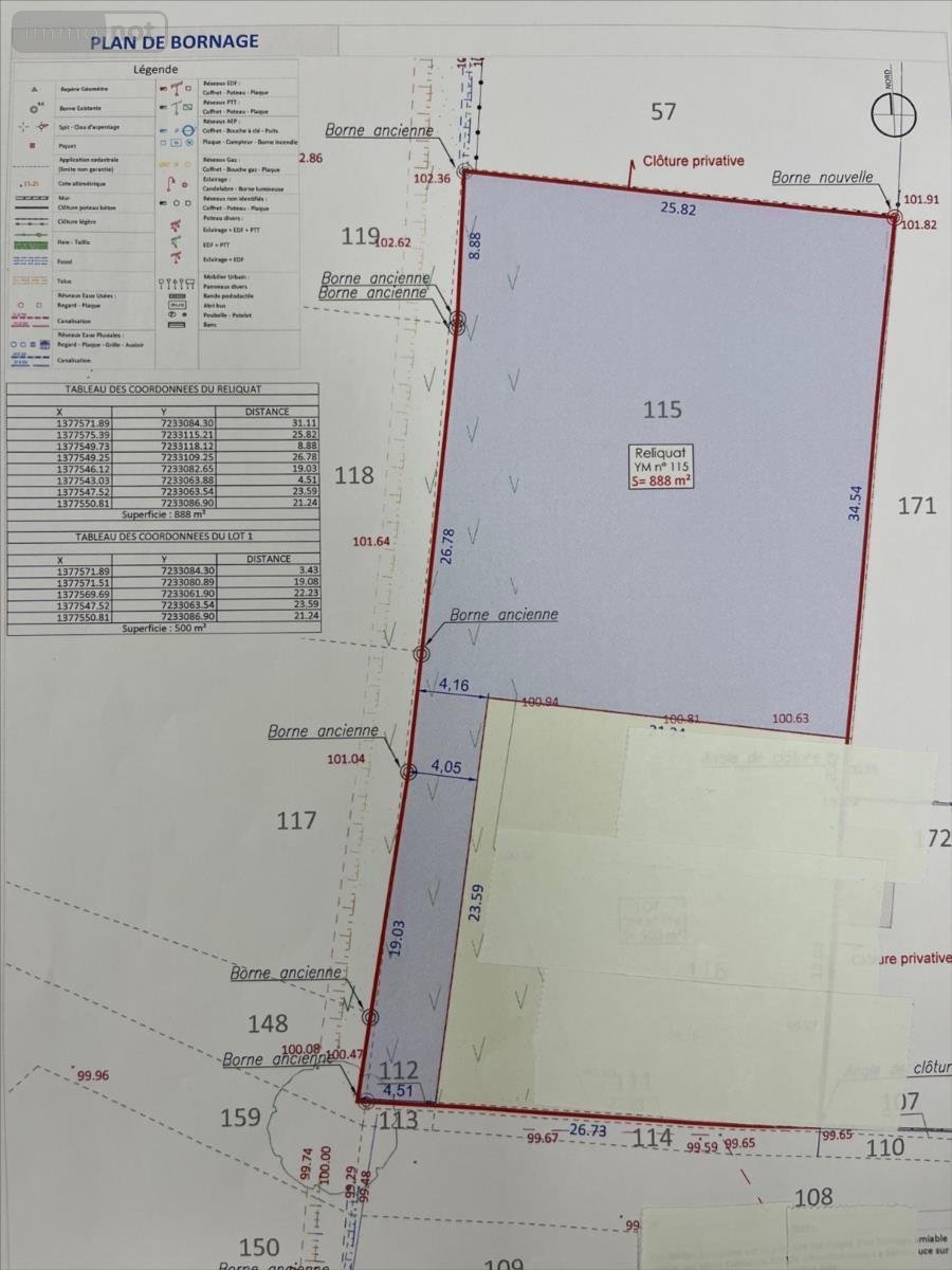 Terrain a batir a vendre Livré-sur-Changeon 35450 Ille-et-Vilaine 888 m2  71800 euros