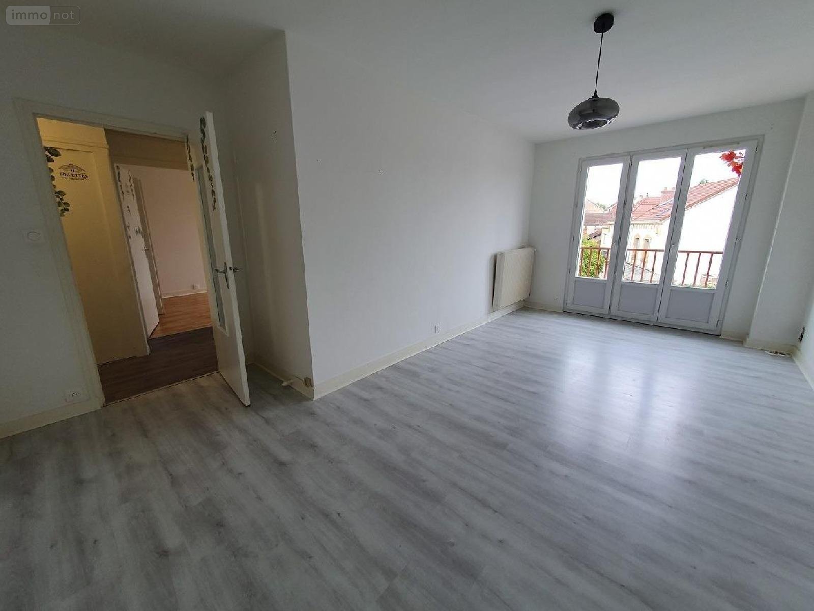 Location appartement Paray-le-Monial 71600 Saône-et-Loire 62 m2 2 pièces 445 euros