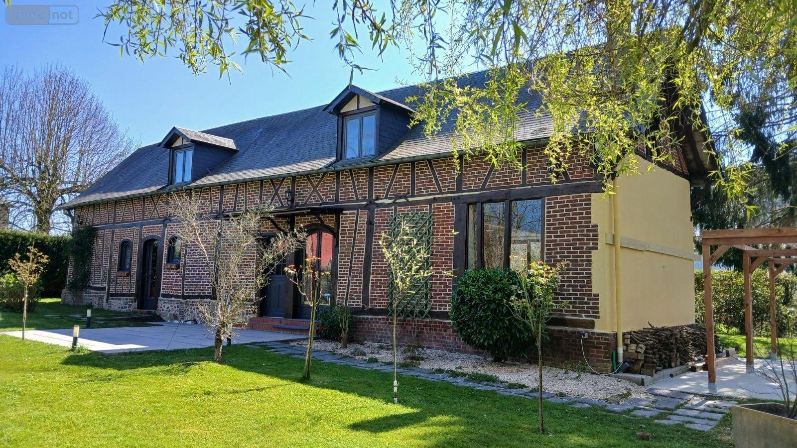 propriete a vendre Quincampoix 76230 Seine-Maritime 129 m2 6 pièces 425000 euros