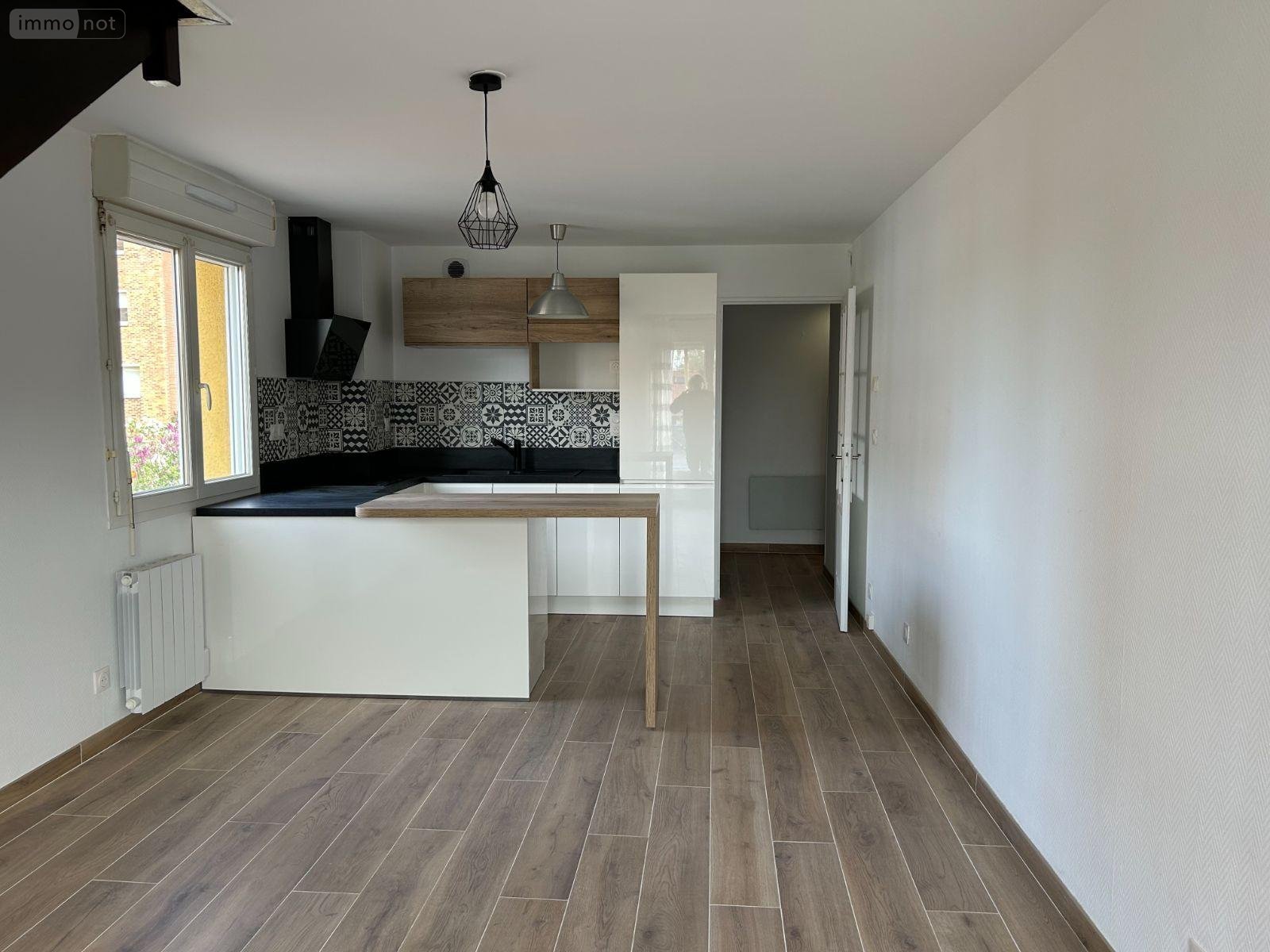 Location appartement Béthune 62400 Pas-de-Calais 50 m2 2 pièces 570 euros