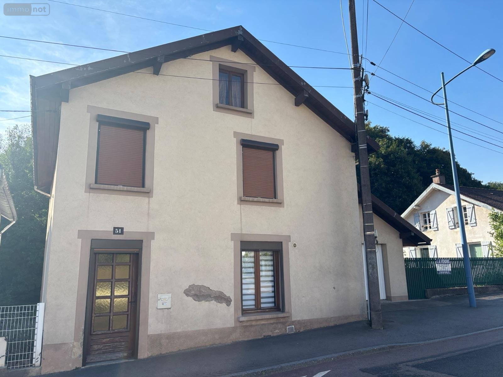 Maison a vendre Remiremont 88200 Vosges 103 m2 4 pièces 157800 euros