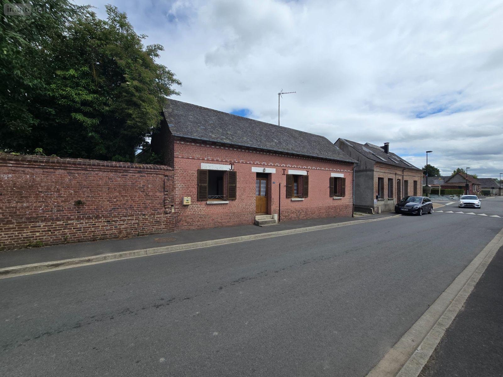 Maison a vendre Fallencourt 76340 Seine-Maritime 78 m2 4 pièces 78900 euros