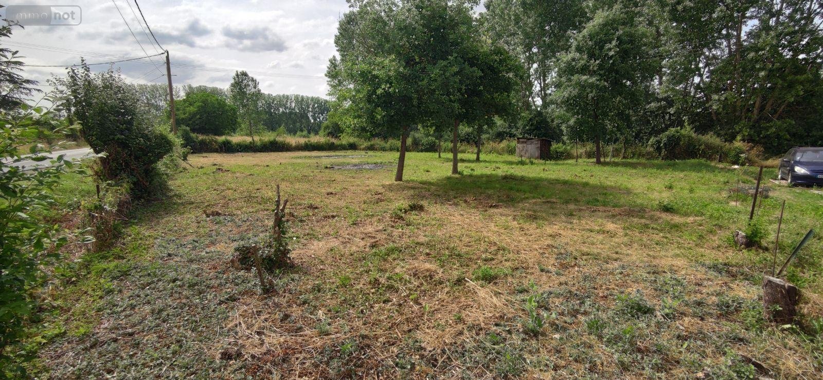 Terrains de loisirs bois etangs a vendre Chârost 18290 Cher 994 m2  6300 euros