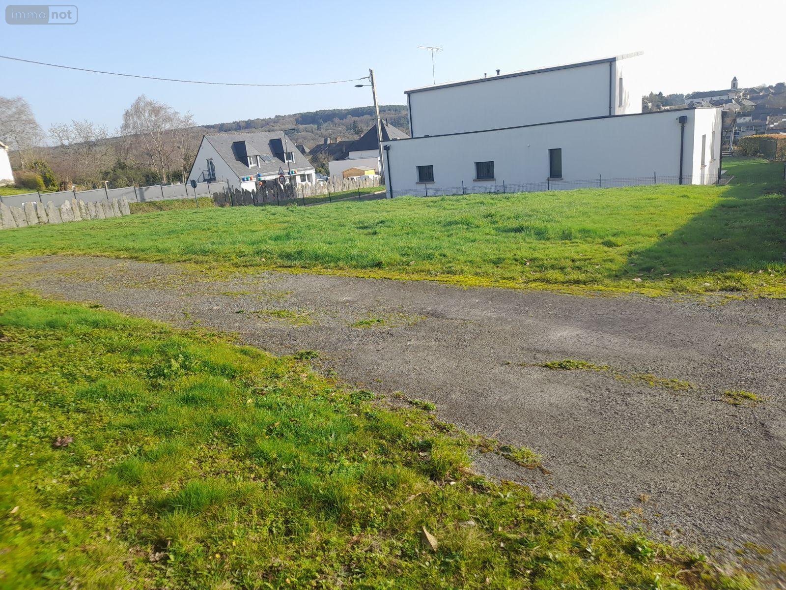 Terrain a batir a vendre La Gacilly 56200 Morbihan 652 m2  78000 euros