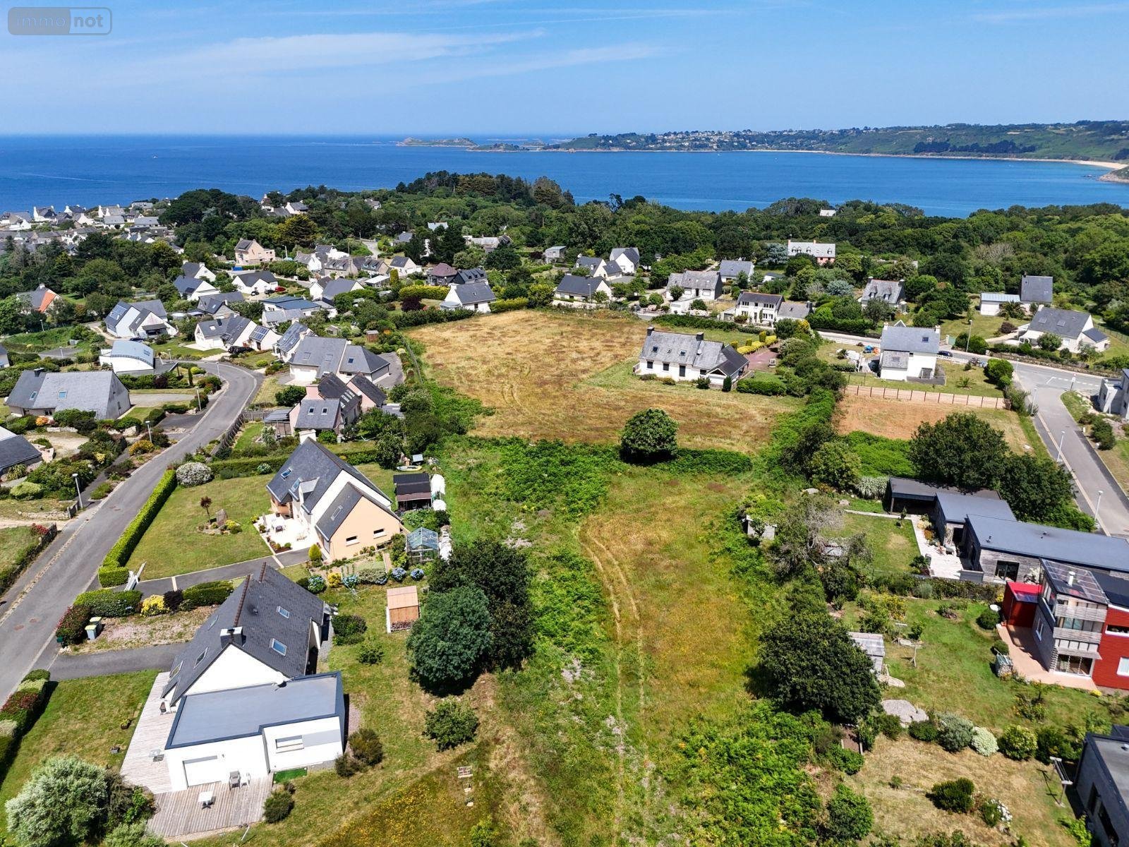 Terrain a batir a vendre Trédrez-Locquémeau 22300 Côtes-d'Armor 685 m2  85750 euros