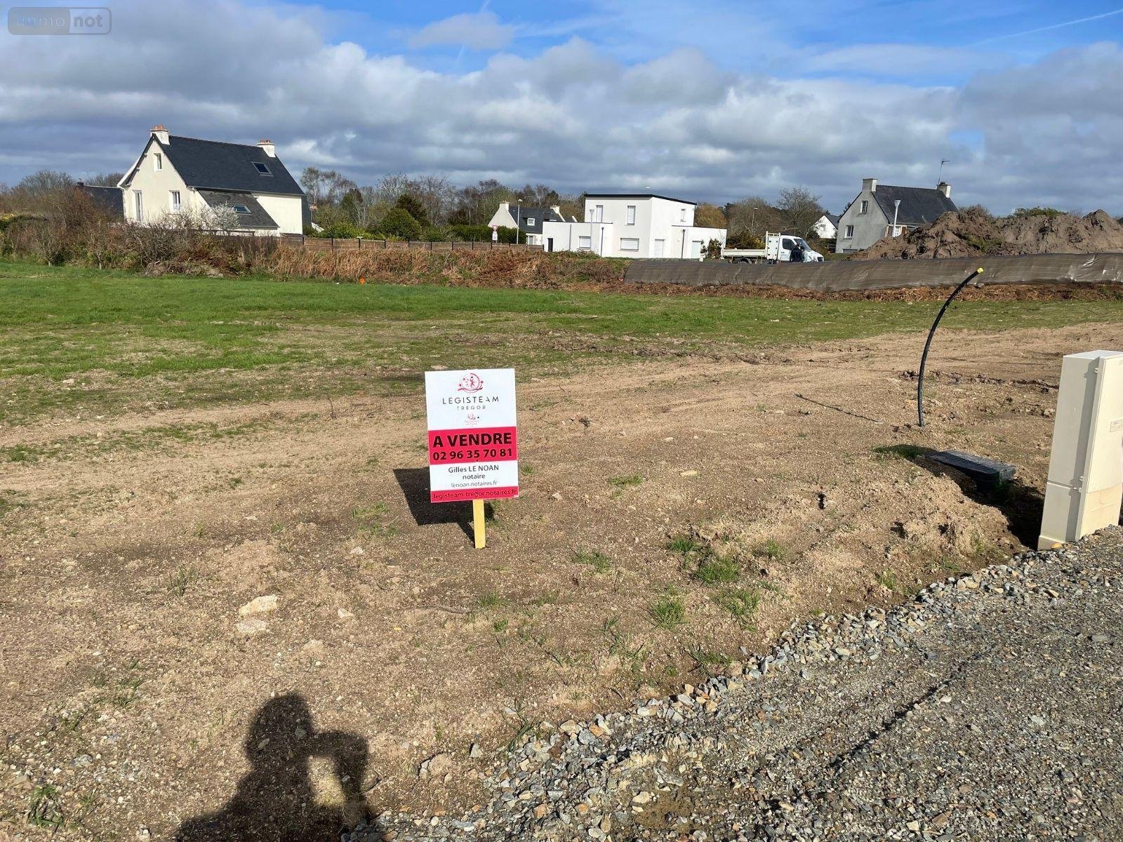 Terrain a batir a vendre Trédrez-Locquémeau 22300 Côtes-d'Armor 606 m2  76320 euros