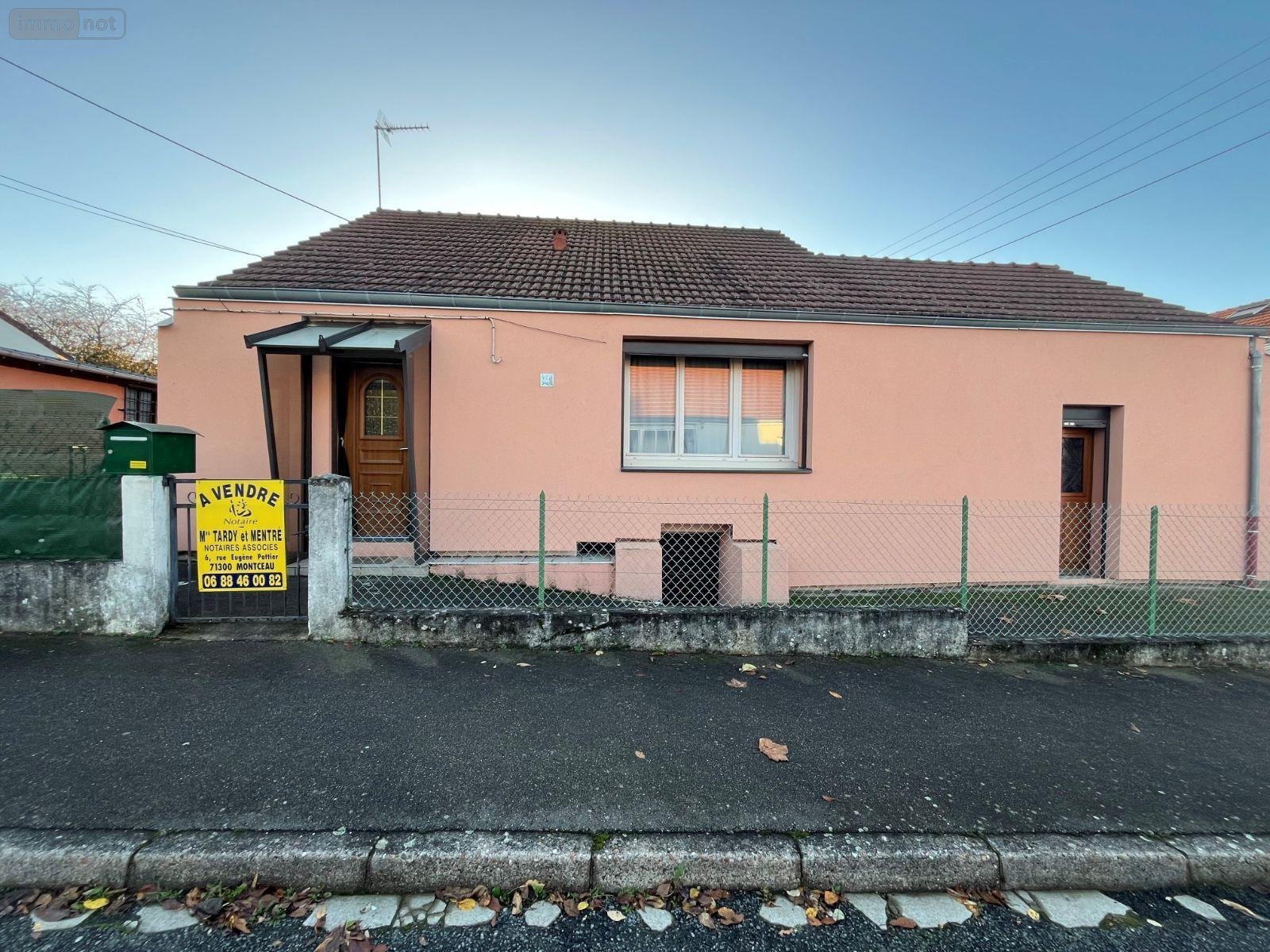 Maison a vendre Montceau-les-Mines 71300 Saône-et-Loire 85 m2 4 pièces 99500 euros