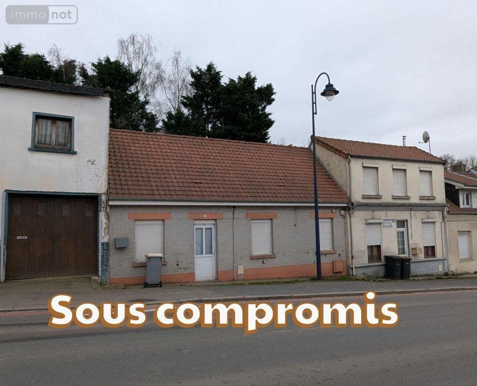 Maison a vendre Saint-Pol-sur-Ternoise 62130 Pas-de-Calais 61 m2 3 pièces 53600 euros