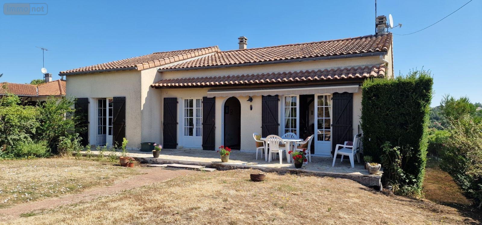 Maison a vendre Saint-Jean-de-Thouars 79100 Deux-Sèvres 152 m2 5 pièces 149600 euros