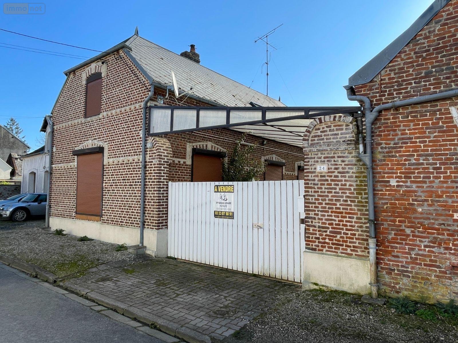 Maison a vendre Séry-lès-Mézières 02240 Aisne 143 m2 5 pièces 185000 euros