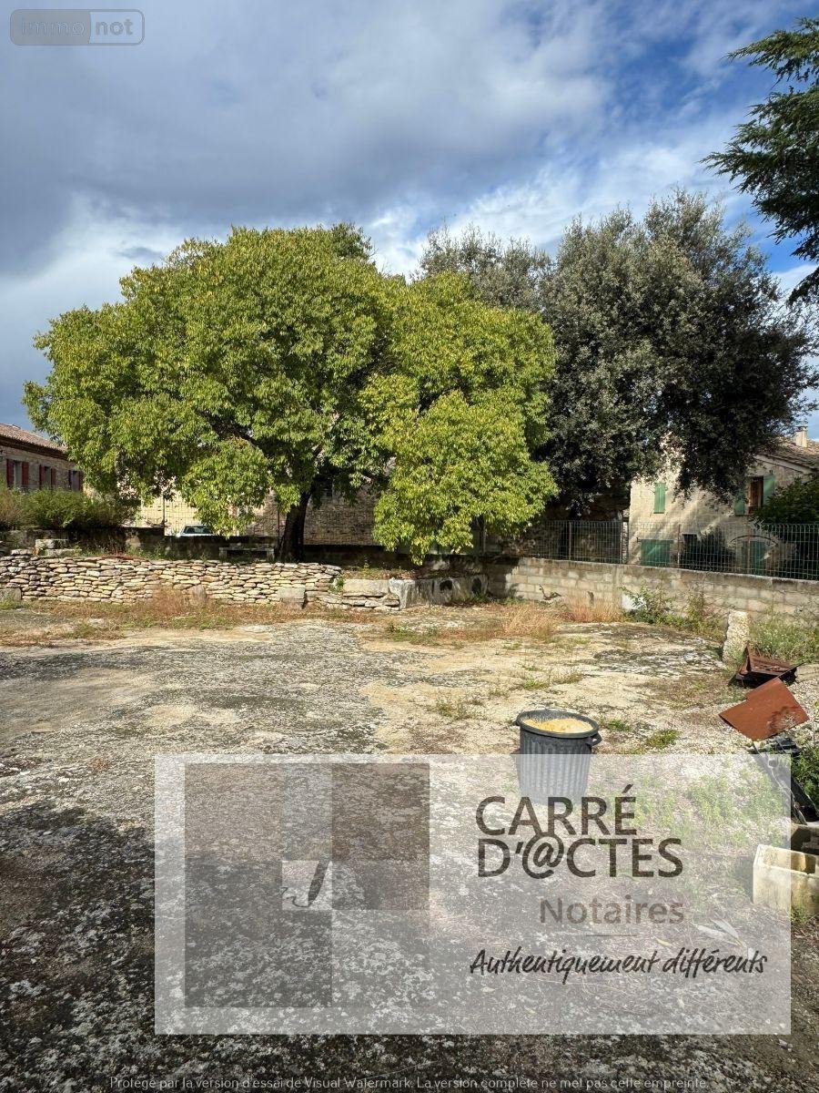 Terrain a batir a vendre Souvignargues 30250 Gard 344 m2  108000 euros