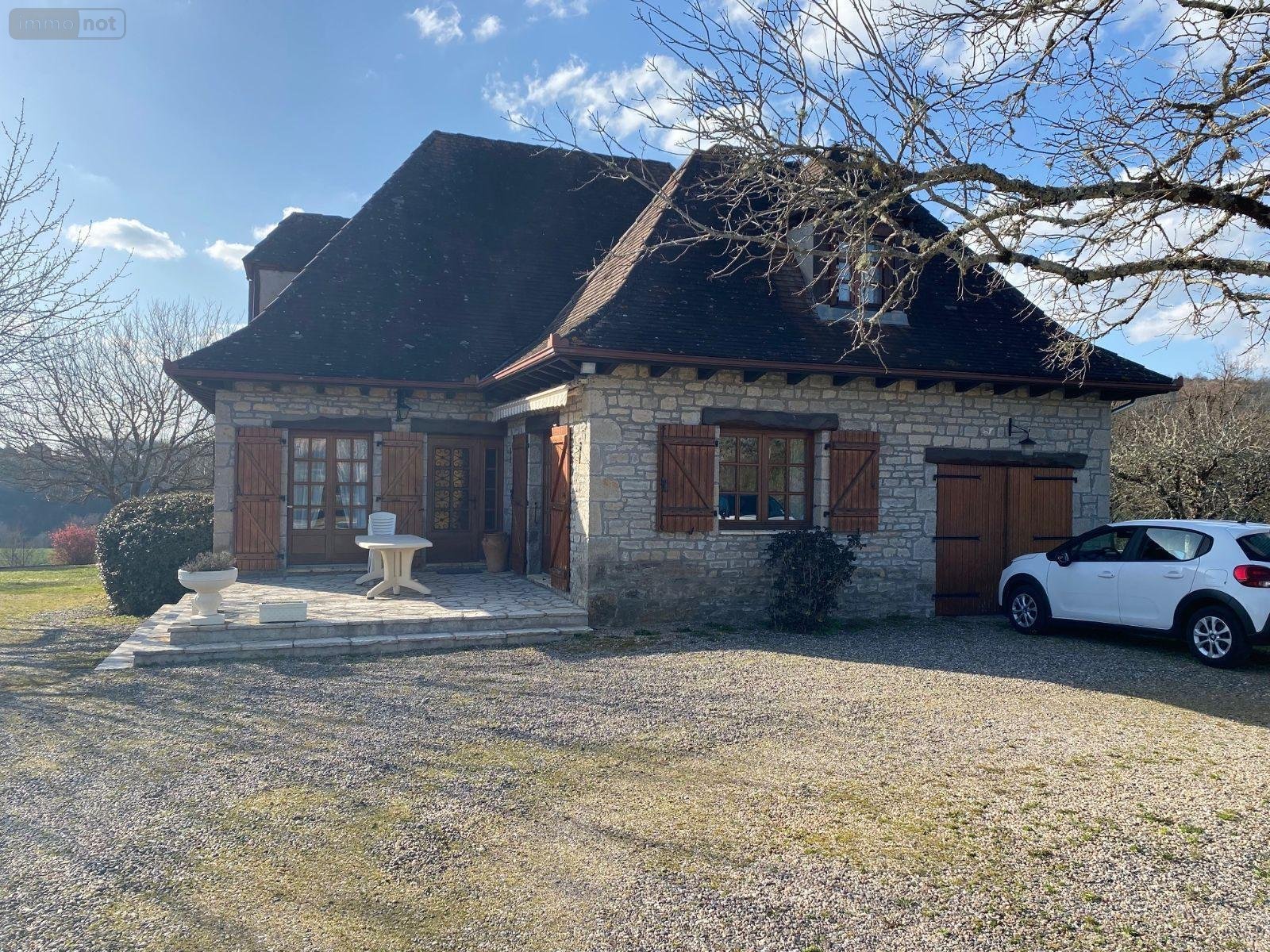 Maison a vendre Cajarc 46160 Lot 130 m2 4 pièces 329940 euros