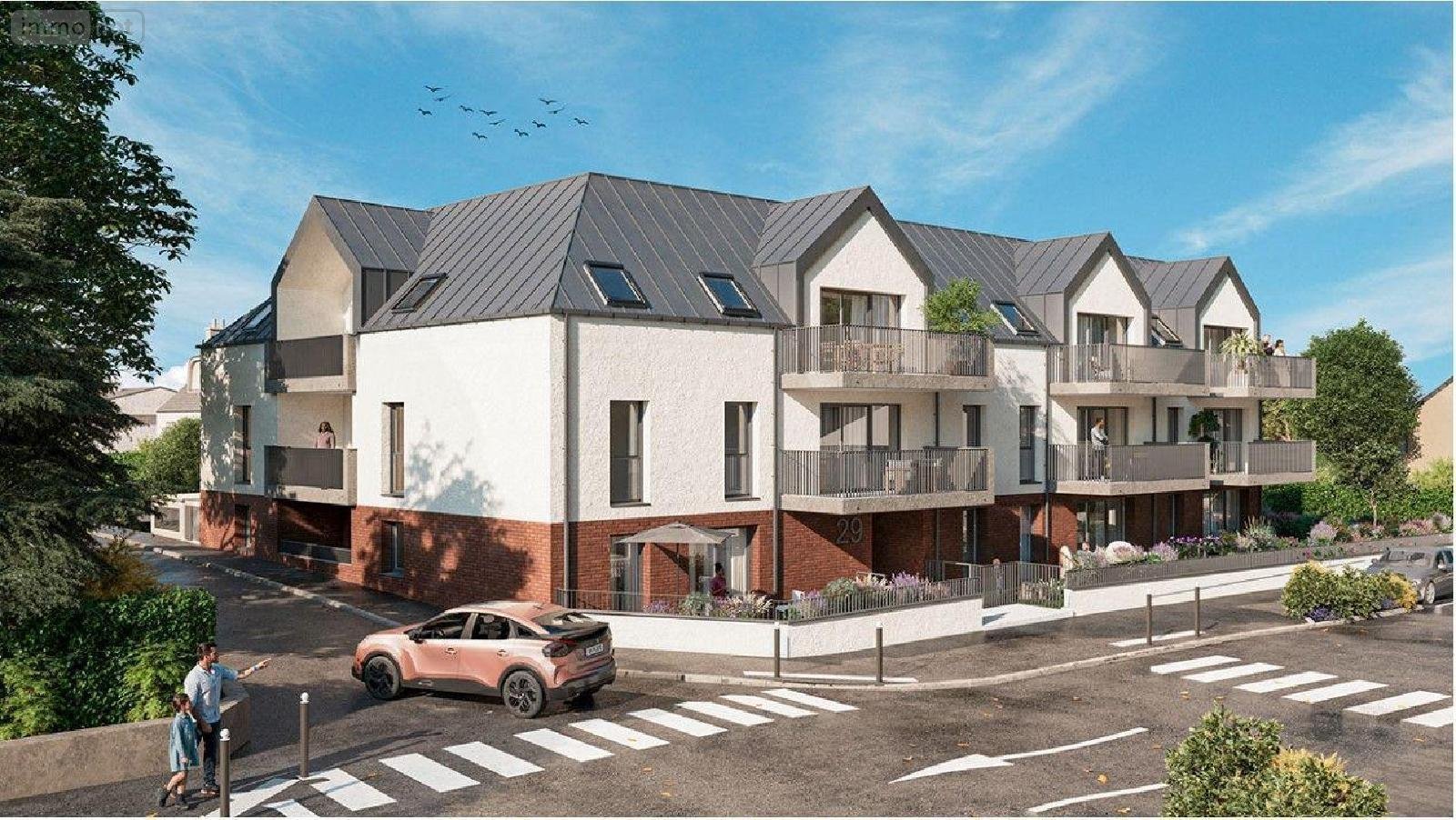 Appartement a vendre Bruz 35170 Ille-et-Vilaine 66 m2 3 pièces 299000 euros